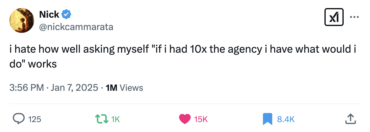 Agency Tweet